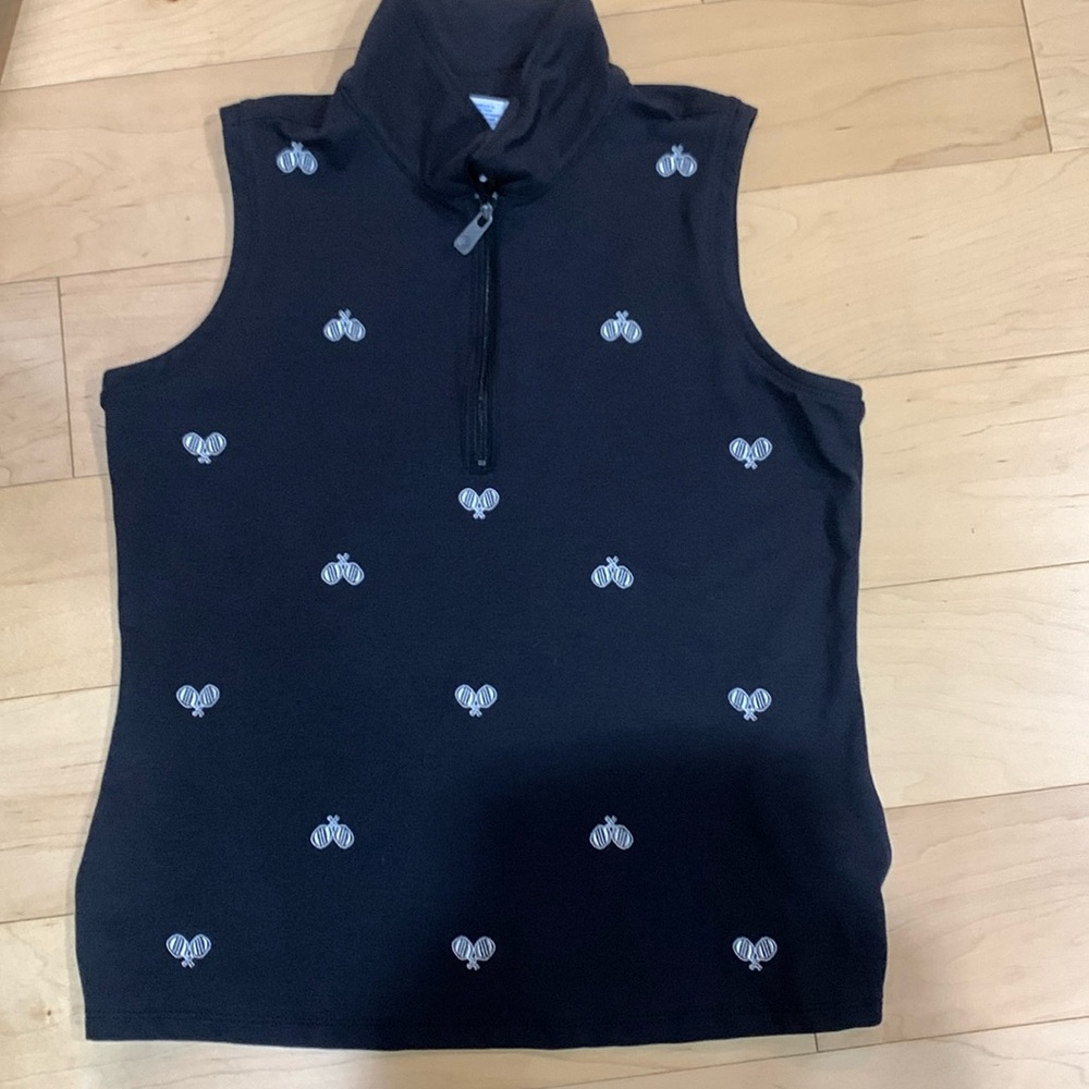 Sigrid Olsen sleeveless Golf , tennis , pickleball shirt Size S